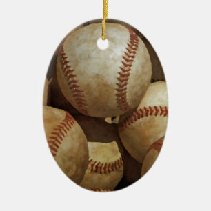 Baseball Keramikornament