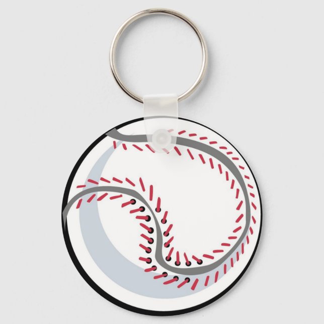 Baseball Keychain Schlüsselanhänger (Vorderseite)
