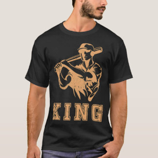 Baseball King und Baseball Baseball-Baseball-Baseb T-Shirt