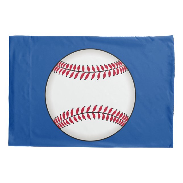 Baseball Kissenbezug (Rückseite)
