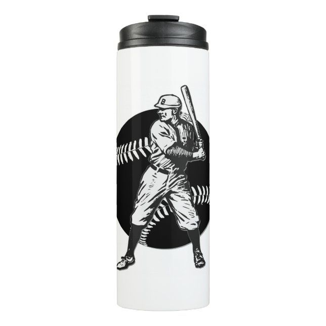 Baseball:Klassiker Thermosbecher (Vorderseite)