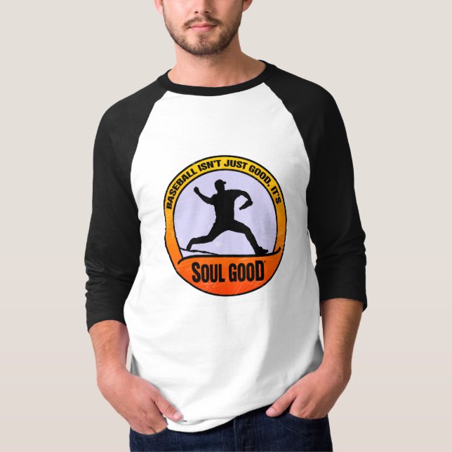 Baseball-Krug-Shirt - Soul gut T-Shirt (Vorderseite)