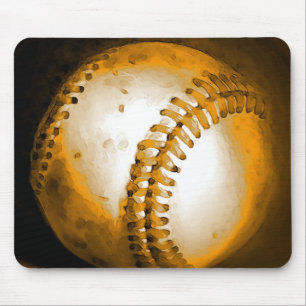 Baseball-Kunstwerk Mousepad