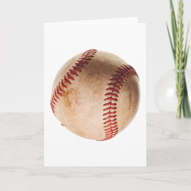 Baseball-Kunstwerke Karte (Vorderseite)