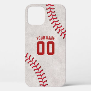 Baseball Lace Sportthema Individuelle Name Case-Mate iPhone Hülle