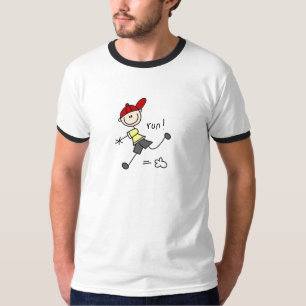 Baseball-Lauf-T-Shirts und Geschenke T-Shirt