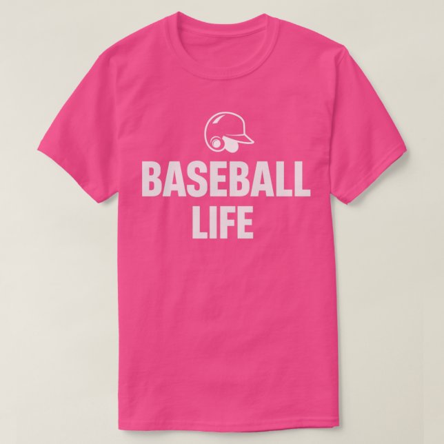 Baseball-Leben11 T-Shirt (Design vorne)