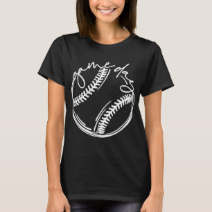Baseball-Leben am Game Day, Softball-Leben für T-Shirt