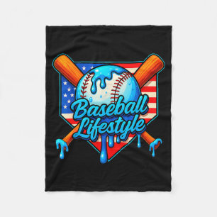 Baseball-Lebensstil 101 Bekleidung Jugend Baseball Fleecedecke