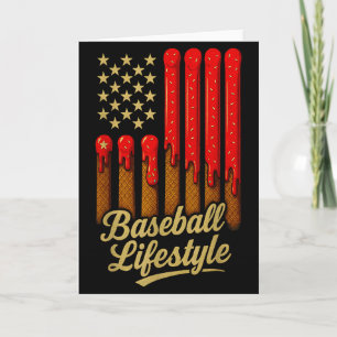 Baseball-Lebensstil 101 Bekleidung Jugend Baseball Karte