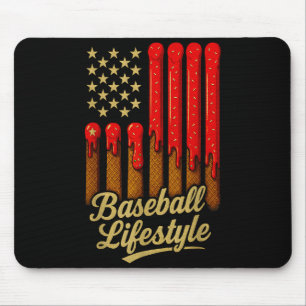 Baseball-Lebensstil 101 Bekleidung Jugend Baseball Mousepad