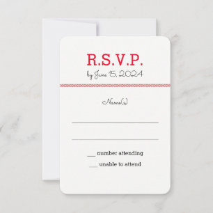 Baseball Liebe Wedding RSVP Einladung