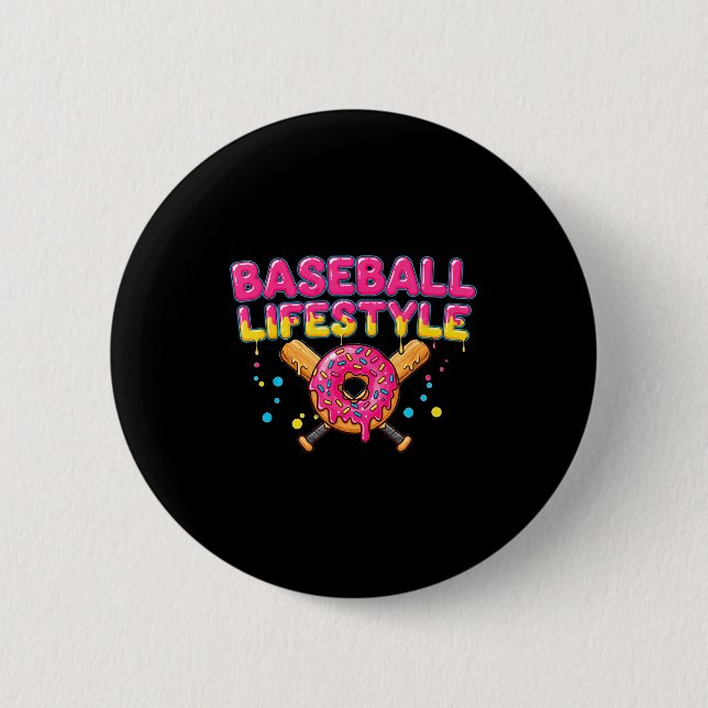 Baseball Lifestyle 101 Apparel Youth Drip Baseball Button (Vorderseite)