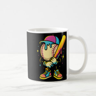 Baseball Lifestyle 101 Bekleidungsjugend Baseball  Kaffeetasse
