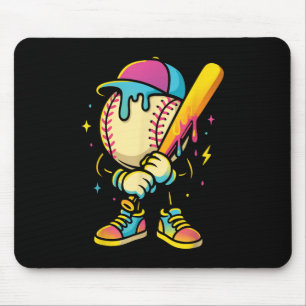 Baseball Lifestyle 101 Bekleidungsjugend Baseball  Mousepad
