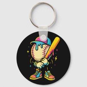 Baseball Lifestyle 101 Bekleidungsjugend Baseball  Schlüsselanhänger