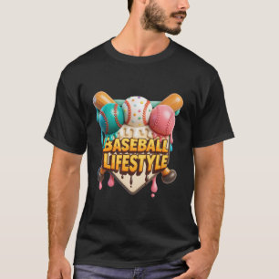 Baseball Lifestyle Frische Pasta machen T-Shirt
