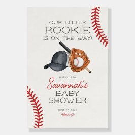 Baseball Little Rookie Baby Dusche