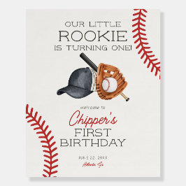 Baseball Little Rookie Zuhause Run Birthday