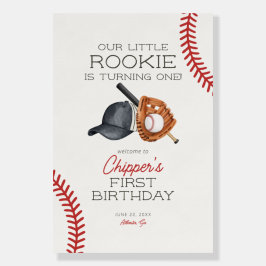 Baseball Little Rookie Zuhause Run Birthday