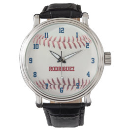 Baseball-Look Personalisiert Armbanduhr