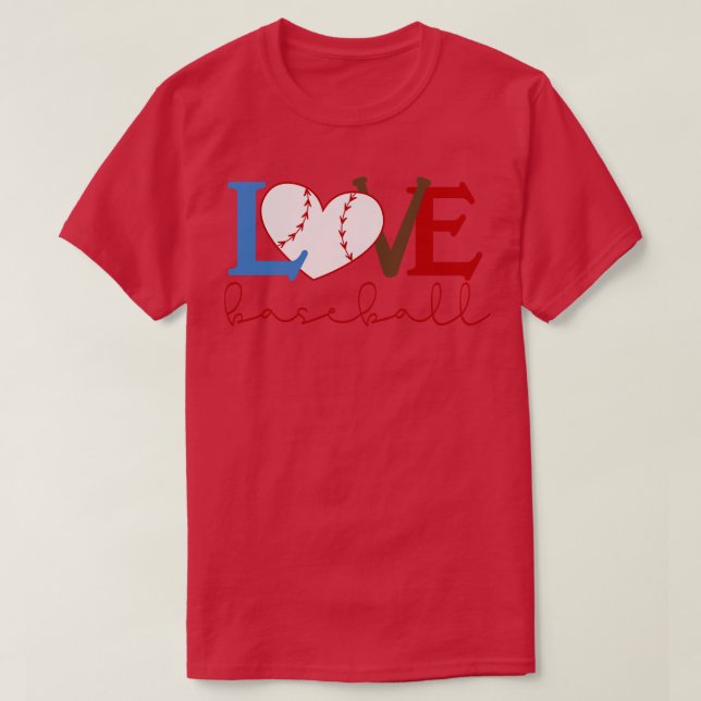 Baseball Lover 1 T-Shirt (Design vorne)
