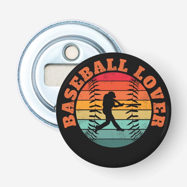 Baseball Lover Flaschenöffner (Vorderseite)