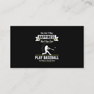 Baseball-Lover-Geschenk für Baseball-Team-Spieler Visitenkarte