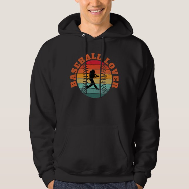 Baseball Lover Hoodie (Vorderseite)