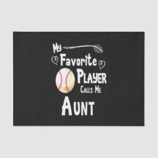 Baseball Lover | Mein Lieblingsspieler ruft mich a Seidenpapier
