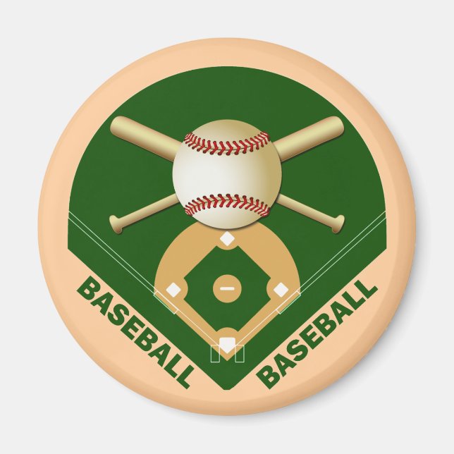 BASEBALL MAGNET (Vorne)