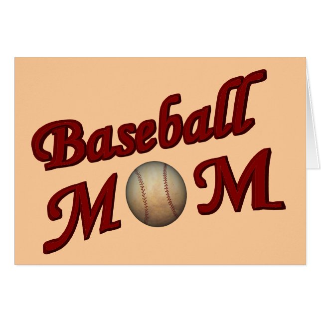 Baseball-Mama (Vorderseite (Horizontal))