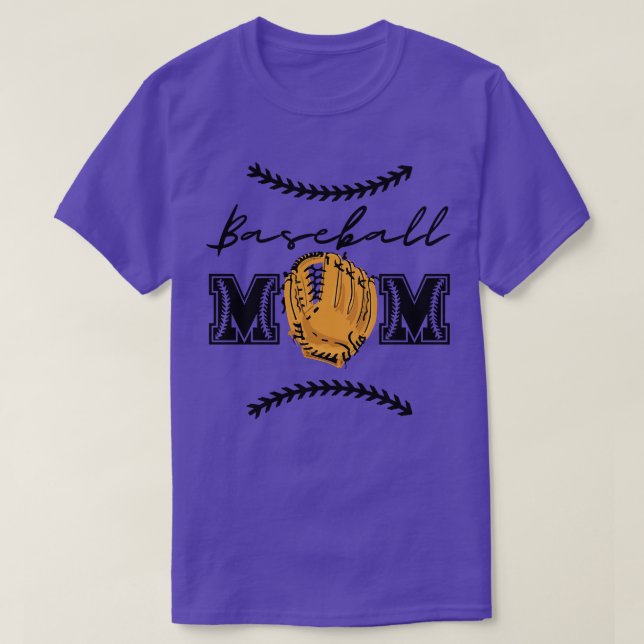 Baseball-Mama 25 T-Shirt (Design vorne)