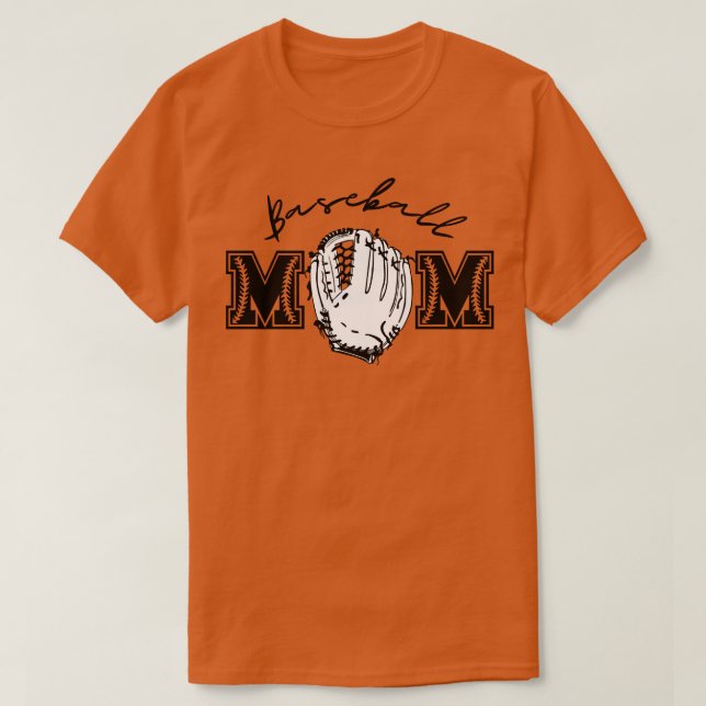 Baseball-Mama 27 T-Shirt (Design vorne)