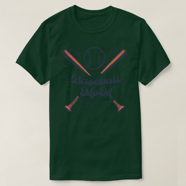 Baseball-Mama 4 T-Shirt (Design vorne)