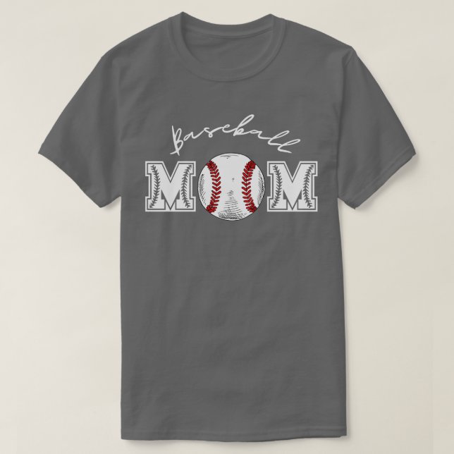 Baseball-Mama 9 T-Shirt (Design vorne)