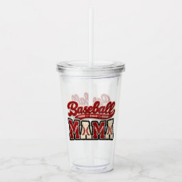 Baseball Mama Acryltrinkbecher