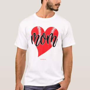 Baseball-Mama/ Ball Field Mama's Day Mama T-Shirt