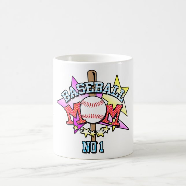 Baseball-Mama, Baseball Tasse (Mittel)