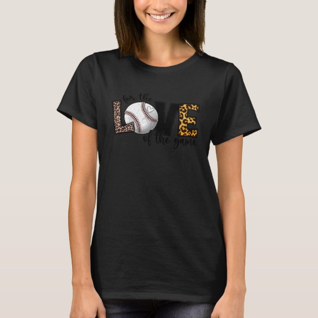 Baseball-Mama für die Liebe der Game Mother s Da T-Shirt (Vorderseite)