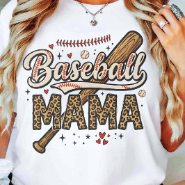 Baseball Mama Game Day Sports Mom T-Shirt