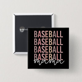 Baseball Mama | Geschenke für Baseball-Mamas Button