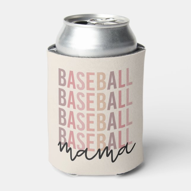 Baseball Mama | Geschenke für Baseball-Mamas Dosenkühler (Kanne Vorderseite)