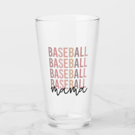 Baseball Mama | Geschenke für Baseball-Mamas Glas