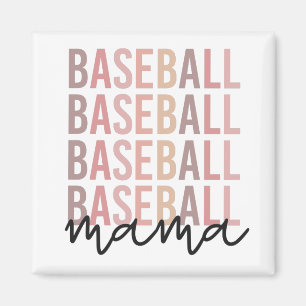 Baseball Mama Geschenke für Baseball-Mamas Magnet
