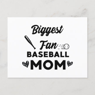 Baseball Mama Größter Spaß, Baseball-Stil für Mama Einladungspostkarte