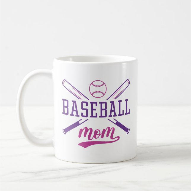 Baseball-Mama Kaffeetasse (Links)
