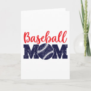 Baseball-Mama Karte