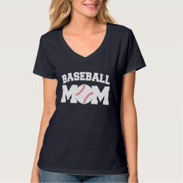 Baseball-Mama lustig und niedlich T-Shirt