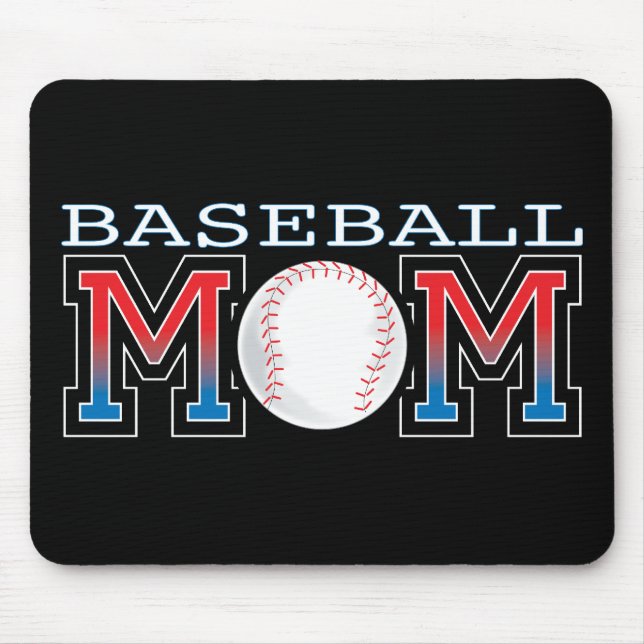 Baseball-Mama Mousepad (Vorne)